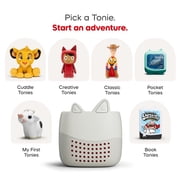 tonies Toniebox Lite Screen-Free Audio Player My Story Starter Set for Kids with Rubie, Age Group 1+