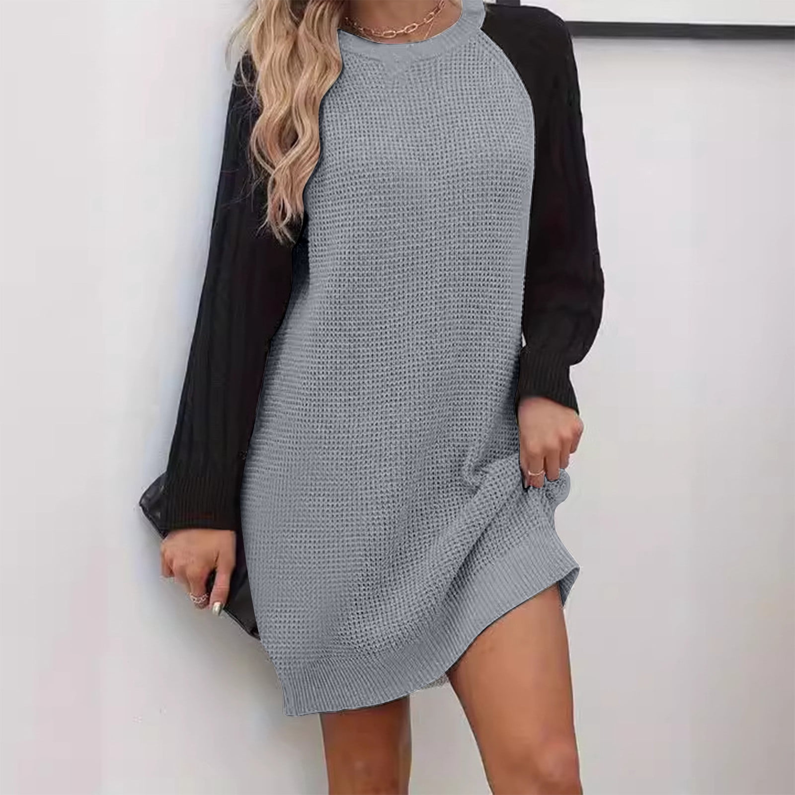 women's homecoming dresses Blue Winter Tapestry Long Sleeve Maxi Dress Size:Xl debutante to piece for effortless Rose Gold Modern Regular-Fit