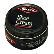 Kellys Shoe Cream - Professional Shoe Polish - 1.5 oz - Brown