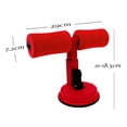 thumbnail image 2 of Wosthever Fitness Sit Up Bar Asistente Gimnasio Dispositivo de ejercicio Tubo de resistencia Equipo de banco de entrenamiento para el hogar Máquina Accesorios para máquinas de ejercicios rojo Wosthever OD1204-03, 2 of 4