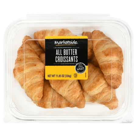 Marketside All Butter Croissant, 11.85 oz, 12 Count