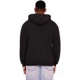 thumbnail image 2 of Casual Classics - Sudadera con Cremallera Core de Algodón Ringspun para Hombre (Negro), 2 of 3