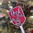thumbnail image 5 of 5X Deck the with Pickleballs Ornament for Christmas, Pickleball Lovers, Special and Gift, 5 of 10