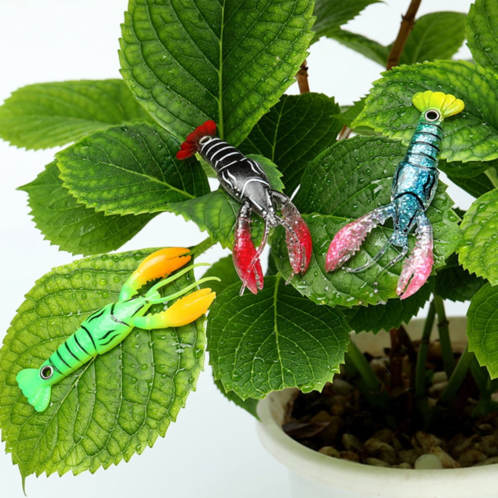 8 Colors Shrimp Bait Fishing Tool Minnow Lure For Fishing Beads Fishing