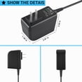 thumbnail image 3 of FITE ON Compatible AC Adapter Charger Replacement for StarTech USB3SDOCKHDV Docking Station Power Supply Cord, 3 of 4