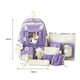 thumbnail image 5 of Mochila Kawaii para Mujer 5 Unidades/juego Escolar Gran Capacidad Estudiante Coreana, 5 of 9