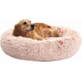 thumbnail image 1 of Calming Donut Dog Bed es Round Fluffy for Large Dogs -Anxiety Plush Machine Washable ( Large), 1 of 8