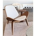 thumbnail image 4 of Plata Décor Import White lounge chair- SHELL, 4 of 4
