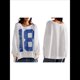 thumbnail image 3 of Camiseta con Gráfico de Números para Mujer, Sudadera de Larga con Cuello Redondo, Suéteres Extragrandes. M, 3 of 7