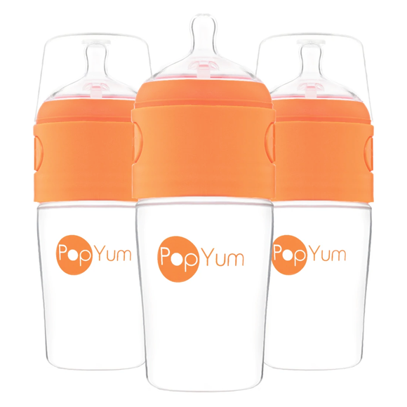 Popyum Biberón Anticólico Para Mezclar Fórmula 9oz/260ml 3pz POPYUM 9oz 3pack PopYum