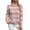 Pink, variant on Posijego Turtleneck Sweater for Women Heart Graphic Crochet Long Sleeve Pullovers Fall Winter Warm Sweaters