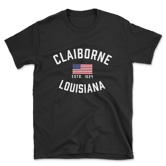 Claiborne Louisiana Patriot Men's Cotton T-Shirt