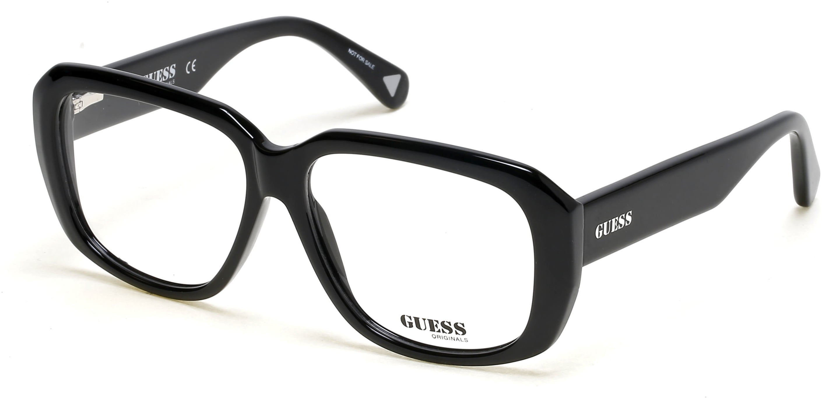 Eyeglasses Guess GU 8240 001 Shiny Black - Walmart.com