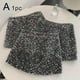 thumbnail image 1 of SGACAI Falda corta negra elegante con lentejuelas y brillo para mujer, 1 of 6