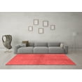 thumbnail image 3 of Ahgly Company Indoor Rectangle Solid Red Modern Area Rugs, 4' x 6', 3 of 4