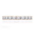 thumbnail image 2 of 3 CT Baguette Cut White Cubic Zirconia Eternity Wedding Band Ring In 14K Rose Gold Plated 925 Sterling Silver (Color: White, Clarity: VVS1-VVS2, 3.00 Cttw) -9, 2 of 6