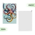 thumbnail image 2 of ONETECH Octopus Heart-shaped Tail Golf Towel Christmas 24x16in 1PC, 2 of 7