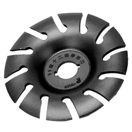 

Wood Carving Disc Wear Resistant Grinder Shaping Disc For Woodworking Black