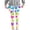 Multicolor, variant on WIZUTIZ Girls' Cute Leggings Cotton Tights Soft Leggings for Kids 3-8 Years Girls Colourful Graphic Leggings Holiday Saving