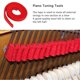 thumbnail image 4 of Kit de afinación de piano de 6 piezas, kit de herramientas de silenciamiento de martillo de afinador de piano, herramientas de afinador de piano profesional para principiantes y reparación de afinad, 4 of 5