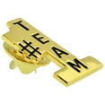 thumbnail image 2 of PinMart's Gold Plated #1 Team Sports Enamel Lapel Pin, 2 of 3