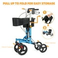 thumbnail image 5 of Accreate Rolling Walker for Seniors - Lightweight Folding Rollator Walker with Seat and Dual Braking System, 5 of 7