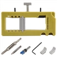 thumbnail image 2 of Plantilla para Bisagras de Puerta, Mortajadora para Bisagras de Puerta, Kit Instalación de Bisagras, Plantilla para Enrutador de Bisagras de Puerta para Bisagras de 3 A 5 Pulgadas, 2 of 5