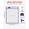 thumbnail image 2 of Funda para documentos GAMENOTE, paquete de 30 unidades, 25 x 36 cm, color azul, 2 of 7