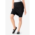 thumbnail image 4 of Woman Within Plus Size Stretch Cotton Skort, 4 of 6