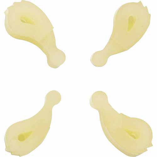 Whirlpool Washer Agitator Dog, 4Pack, White