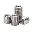 thumbnail image 2 of M10 to M8 thread reducer 10pcs insert nut thread repair sleeve thread bushing screw reduction conversion tool insert nut JR2025032601134, 2 of 3