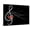 Canvas, variant on Art.com Treble Love and Music Notes Art Print by fat_fa_tin, 16" x 12"