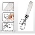thumbnail image 6 of Key Fob Cover Compatible with Honda Accord Civic CR-V Crosstour HR-V LX 2013-2022 Keychain Case Holder Protector,Silver, 6 of 7