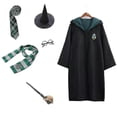 thumbnail image 2 of Juego de 6 piezas de Harry Potter Magic Wizard Fancy Dress Cape Cloak Costume V-2, 2 of 2