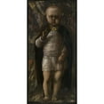 thumbnail image 3 of Andrea Mantegna 9x14 Black Modern Framed Museum Art Print Titled - The Infant Savior (C. 1460), 3 of 5