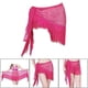 thumbnail image 3 of Pañuelo para la cadera para danza del vientre, falda para danza del vientre para mujer con lentejuelas brillantes Rosa, 3 of 9