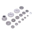 thumbnail image 2 of YUMILI 17 Unids/set Fresa de Engranajes HT250 Mini Torno de Hierro Gris Engranajes para Máquinas de Corte de Metal, 2 of 8