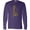 Purple, variant on Leopard Print Letter L Long Sleeve T-Shirt