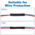 thumbnail image 6 of Uxcell 9.84 ft 4:1 Ratio Heat Shrink Tubing, 0.24" ID Wire Heat Shrink Tube, Waterproof Tubing Adhesive Shrinkable Wire Wrap Tube for Cable Sealing, Black, 6 of 7