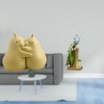 thumbnail image 2 of Sujetalibros De Cerámica Con Forma De Pera Abrazada, Estatua De Pavo Real, Escultura Animal, Fina Artesanía, Adorno Para Estantería, Figura Decorativa Para Escritorio, Mesa De Entrada,, 2 of 8