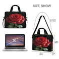 thumbnail image 3 of Laptop Bag Laptop Briefcase 15.7 x 3 x 11.8 Inches Laptop Bag Briefcases Laptop Storage Travel Laptop Bag Work Laptop Bag A Red Rose, 3 of 8