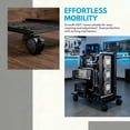 thumbnail image 5 of Mobile Base With Wheels For Desktop Computer, Adjustable Sturdy Storage Rack, 5 of 8