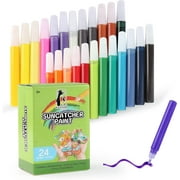 Koltose by Mash - Suncatcher Paint Pens, DIY Stained Glass Window Art Paint, Set of 24 Colors