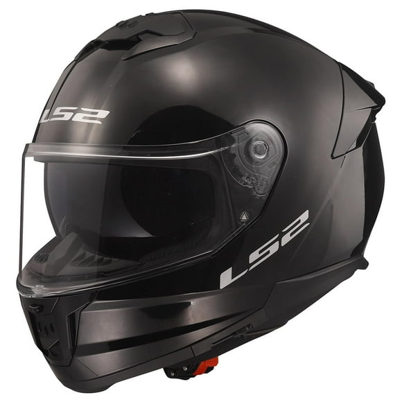 Casco deportivo LS2 Stream II para toda la cara, negro brillante, tamaño pequeño