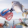 thumbnail image 2 of czcpp-2024 Upgrade 2/3 Claw Fish Gripper, Metal Fishing Pliers Gripper Catch Fish Control Clamp, Three Teeth Fishing Pliers Control Forceps Fishing Accessories for Most Freshwater Fish Grip Tackle Ho, 2 of 4