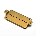 thumbnail image 4 of Placa base de pastilla doble de latón para guitarra eléctrica de 6 cuerdas, accesorio dorado PUENTE 52MM, 4 of 9