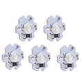 thumbnail image 1 of 25pcs 5V LED Chips 200 Lumens 3W High Power LED Lamp Beads for DIY Lighting, High Brightness, Long Life, 1 of 7