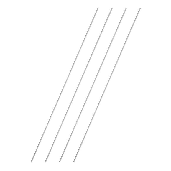 4 Pack 304 Stainless Steel Round Rod 3/64" Diameter 12" Length Solid Rod