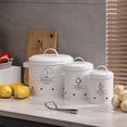 thumbnail image 3 of Potato and Onion Storage Bin, Kitchen Storage Canister Set with Lids, Countertop Potato Onion Garlic Keeper, Fruit Vegetable Storage Containers Jars for Pantry & Kitchen Counter, 3 of 7