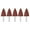 6x20mm, variant on Versatile 5Pcs Cone Shape Abrasive Sandpaper Deburring Sanding Polishing Flap Wheel Grinding Head for Deep Hole Polish